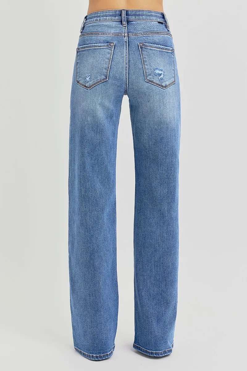 The Easy Street Wide Leg Jeans